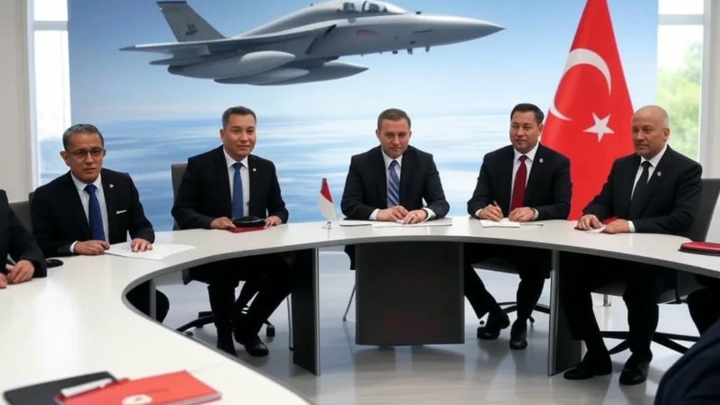 Indonesia Tandatangani Kesepakatan Pengadaan Jet Tempur KAAN dengan Turki