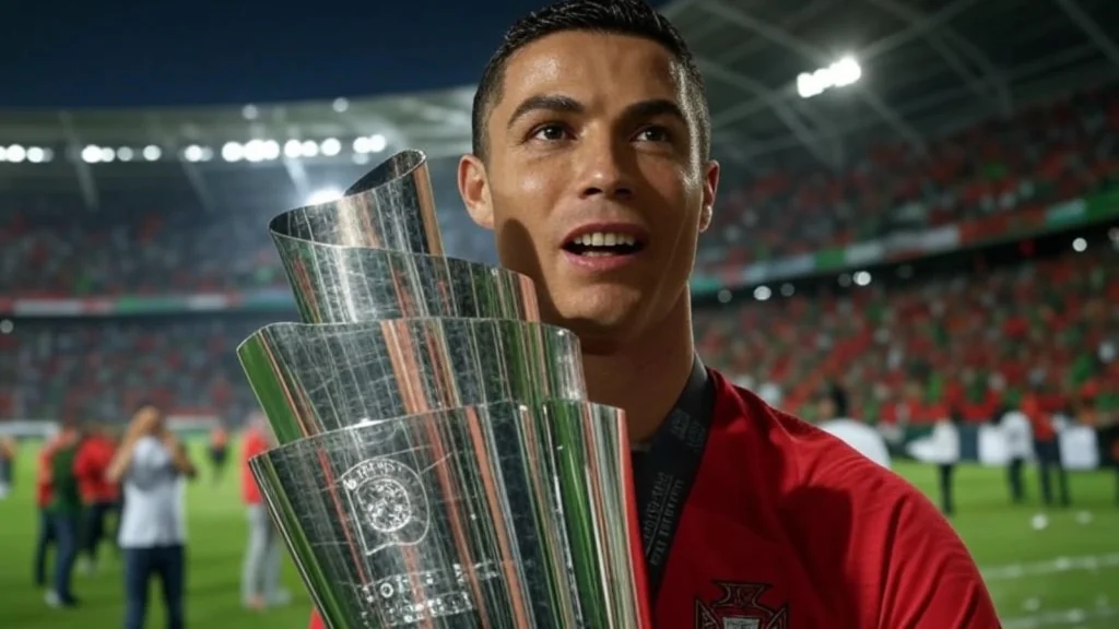 Cristiano Ronaldo Isyaratkan Pensiun Setelah Gelar UEFA Nation League