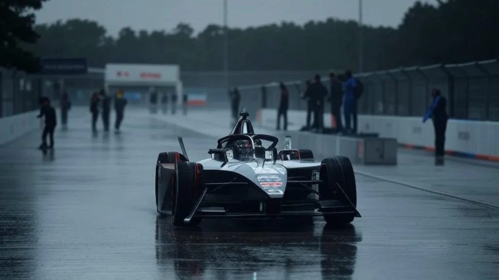 Strategi Tim Balap Menghadapi Cuaca Buruk dalam E-Prix