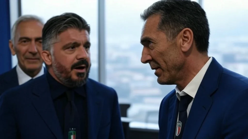 Gennaro Gattuso Selangkah Lagi Menuju Kursi Pelatih Timnas Italia