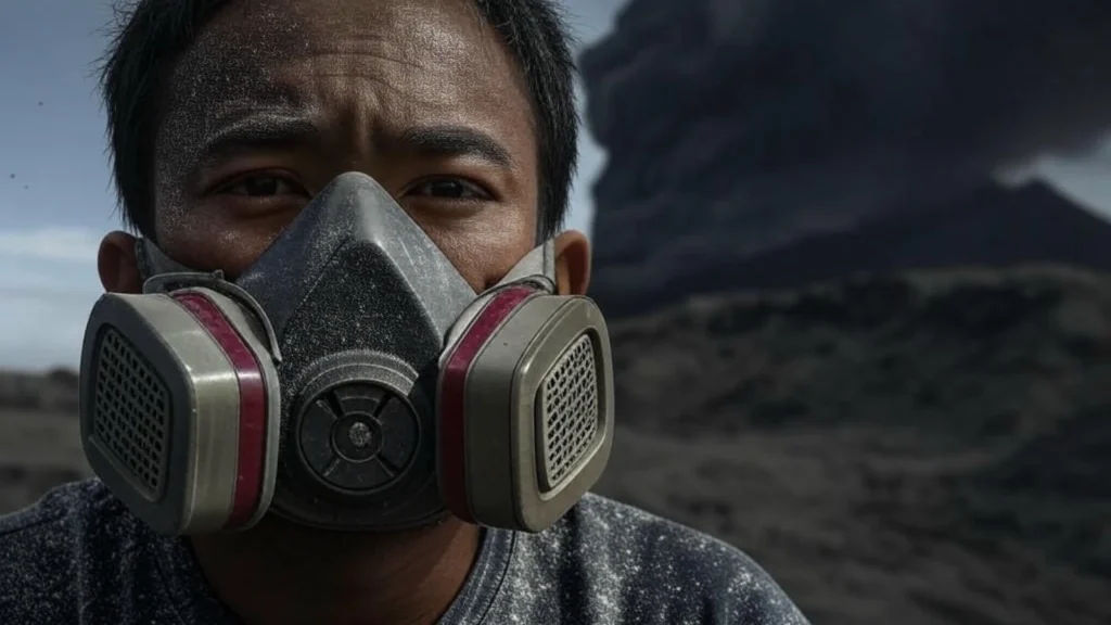 Perlindungan Diri Saat Gunung Berapi Meletus: Pentingnya Memilih Masker yang Tepat