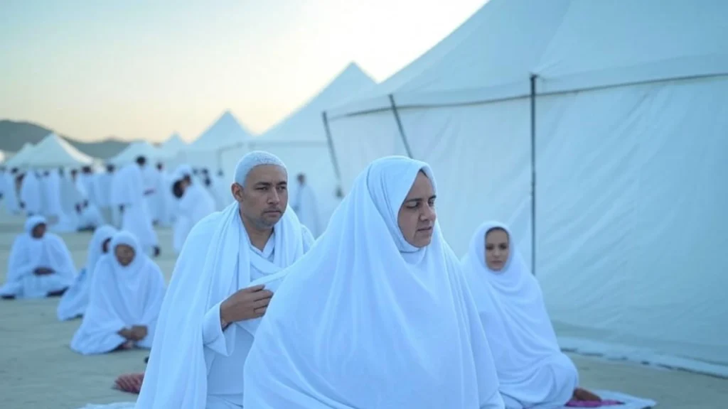Momen Wukuf Jamaah Haji Indonesia di Arafah
