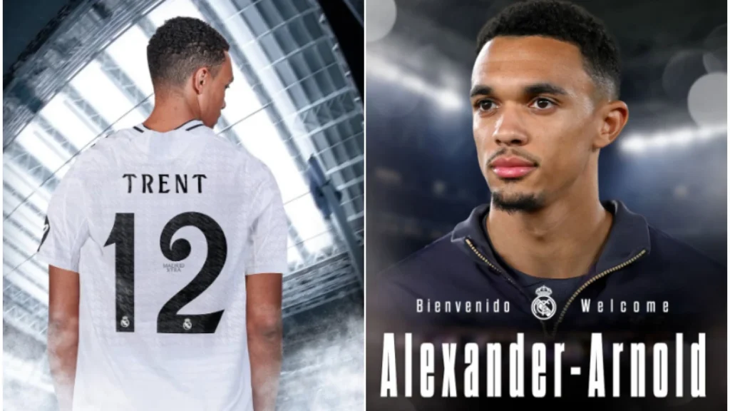 Trent Alexander-Arnold Resmi Berkostum Real Madrid, Pakai Nomor 12