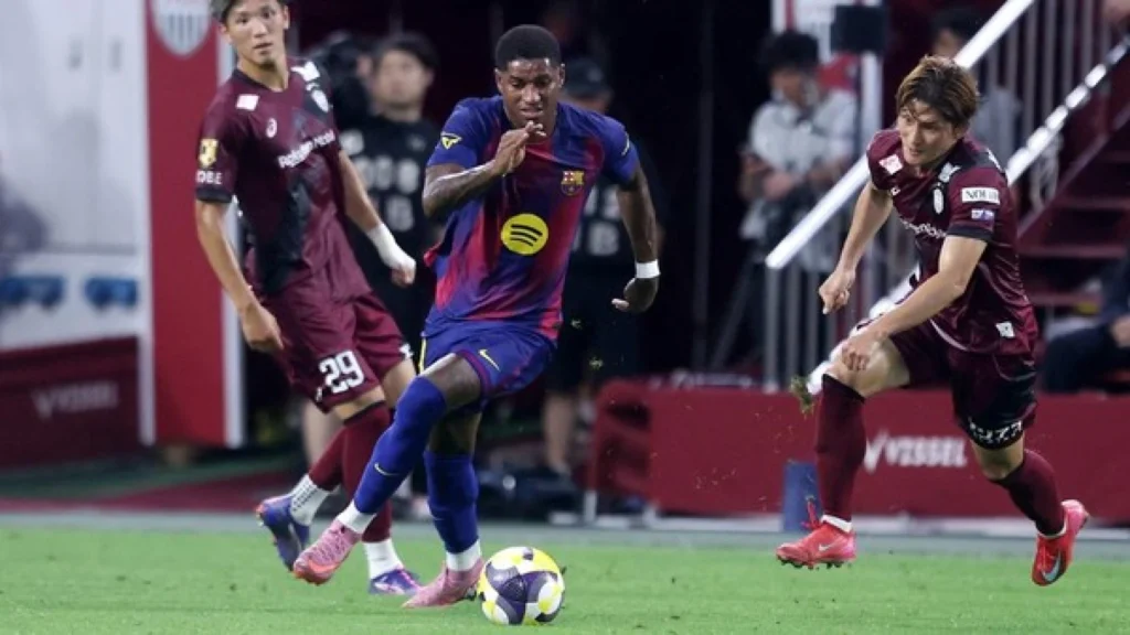 Debut Memukau Marcus Rashford Bersama Barcelona