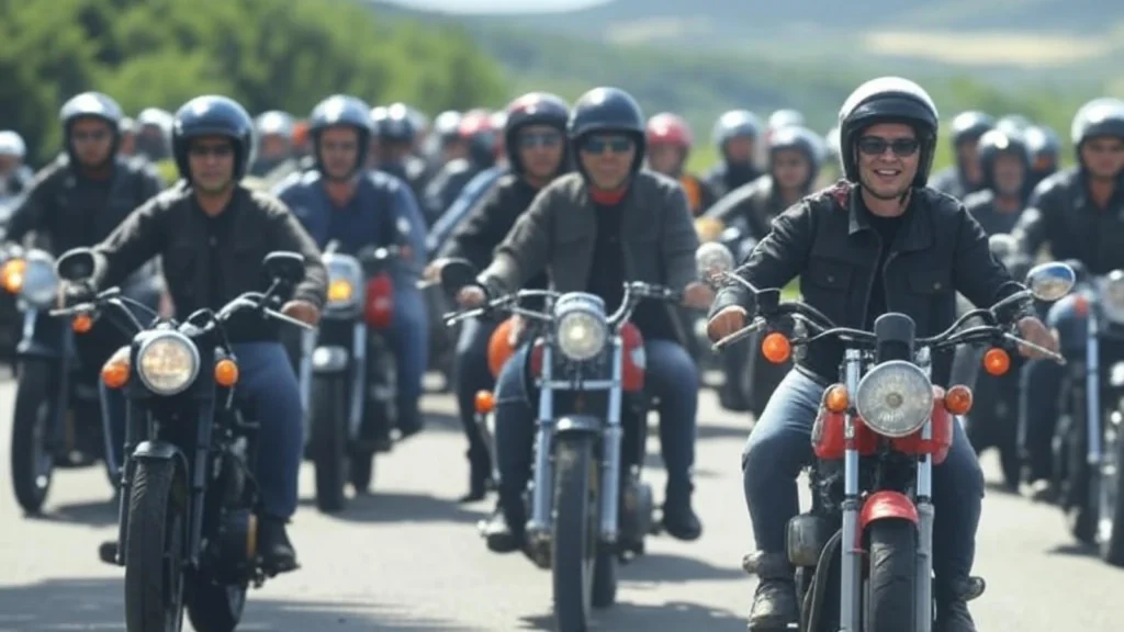 Keindahan dan Kebersamaan dalam Komunitas Touring Motor Antik