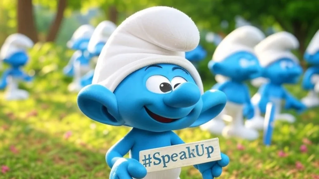 Kembali Menghibur dan Menginspirasi, Smurfs Hadir dalam Film #SpeakUp
