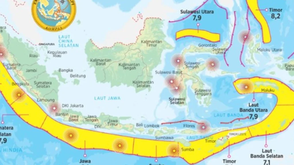 BMKG Peringatkan Potensi Gempa Besar dan Tsunami di Dua Zona Megathrust