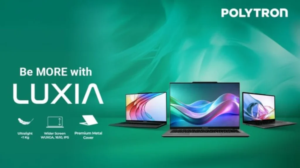 Peluncuran Laptop Luxia Series oleh Polytron: Inovasi untuk Produktivitas Sehari-hari