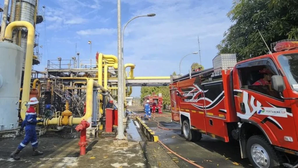 Kebakaran di Stasiun Pengumpul Subang: Insiden Terkendali dan Tim Pertamina Bertindak Cepat