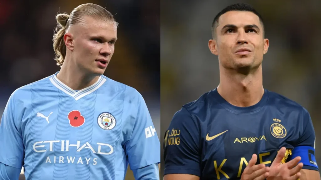 Perbandingan Sikap Selebrasi Gol antara Haaland dan Ronaldo Menurut CEO Manchester City